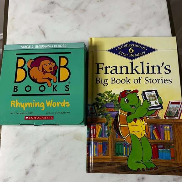 Bob Books Rhyming Words and Franklin Stories Children Books - Picture 10 of 10